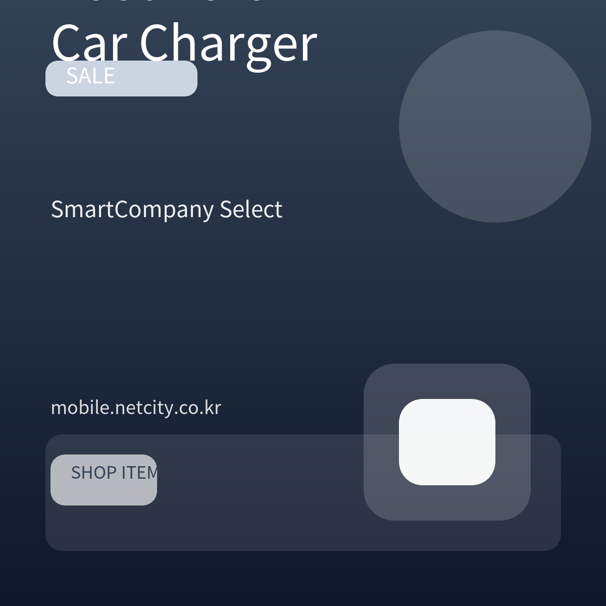 듀얼포트 차량용 초고속 충전기
